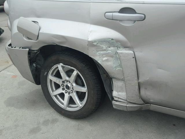 3GNDA13D96S616517 - 2006 CHEVROLET HHR LS SILVER photo 9