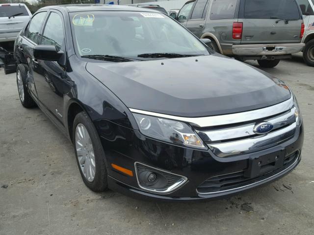 3FADP0L34CR174778 - 2012 FORD FUSION HYB BLACK photo 1