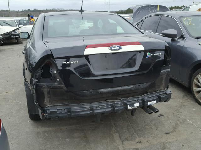 3FADP0L34CR174778 - 2012 FORD FUSION HYB BLACK photo 3