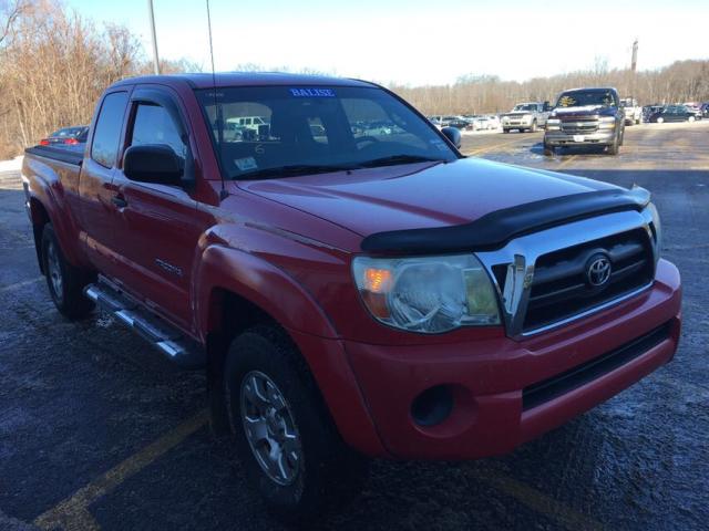 5TETX62N66Z235936 - 2006 TOYOTA TACOMA PRE RED photo 1