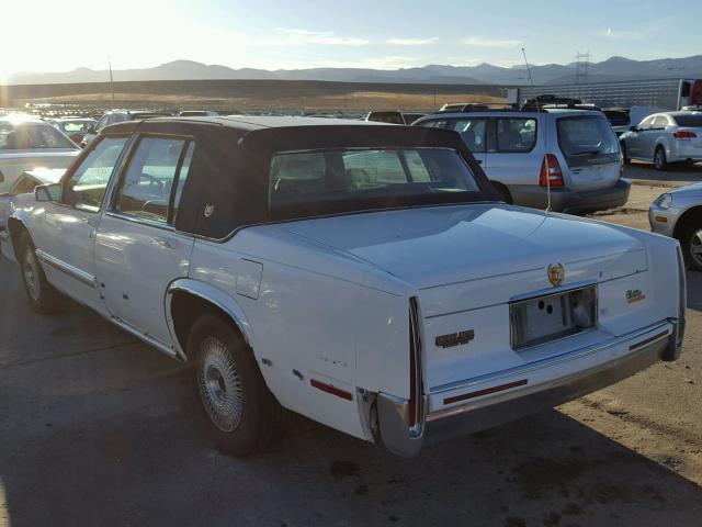 1G6CD53B1P4277886 - 1993 CADILLAC DEVILLE WHITE photo 3