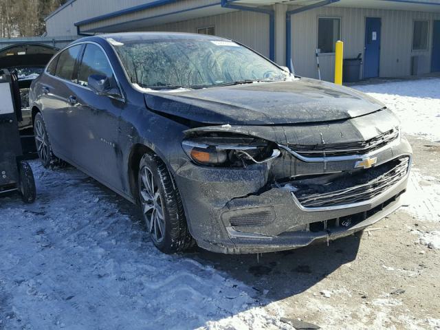 1G1ZE5ST8HF283830 - 2017 CHEVROLET MALIBU LT CHARCOAL photo 1