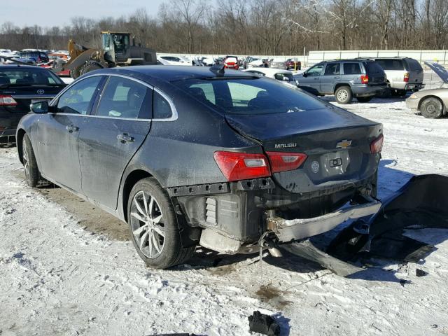 1G1ZE5ST8HF283830 - 2017 CHEVROLET MALIBU LT CHARCOAL photo 3