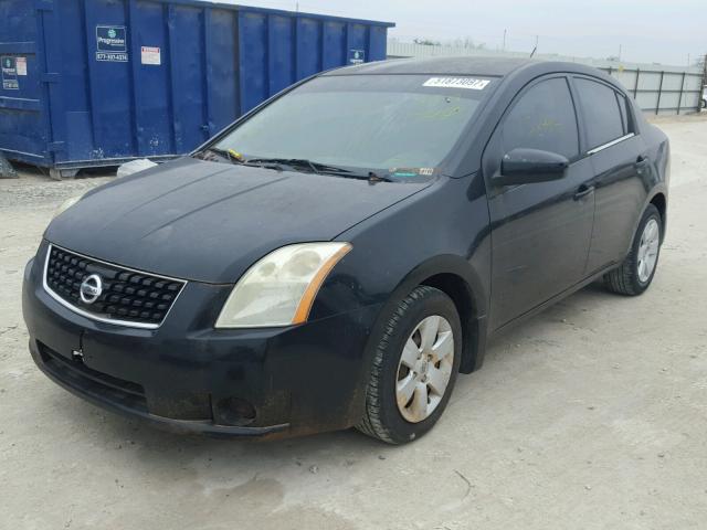 3N1AB61E78L629560 - 2008 NISSAN SENTRA 2.0 BLACK photo 2