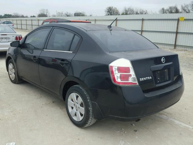 3N1AB61E78L629560 - 2008 NISSAN SENTRA 2.0 BLACK photo 3