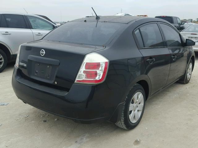 3N1AB61E78L629560 - 2008 NISSAN SENTRA 2.0 BLACK photo 4