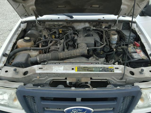 1FTYR10D28PA39807 - 2008 FORD RANGER WHITE photo 7