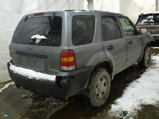 1FMYU02Z77KB16972 - 2007 FORD ESCAPE XLS GRAY photo 4