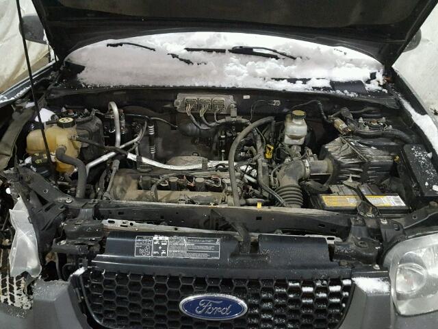 1FMYU02Z77KB16972 - 2007 FORD ESCAPE XLS GRAY photo 7