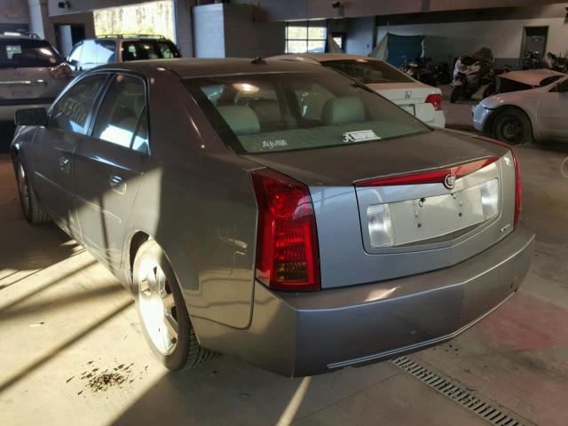 1G6DM577740128945 - 2004 CADILLAC CTS GRAY photo 3