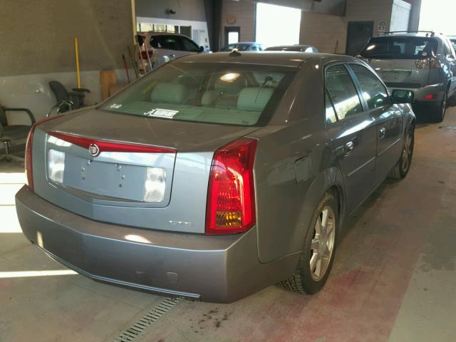 1G6DM577740128945 - 2004 CADILLAC CTS GRAY photo 4