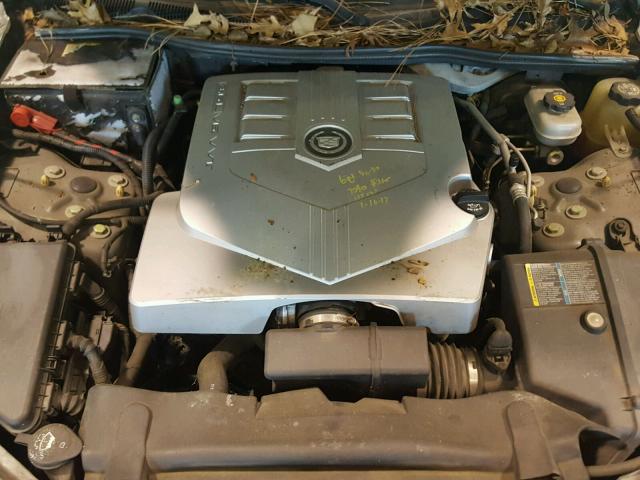 1G6DM577740128945 - 2004 CADILLAC CTS GRAY photo 7