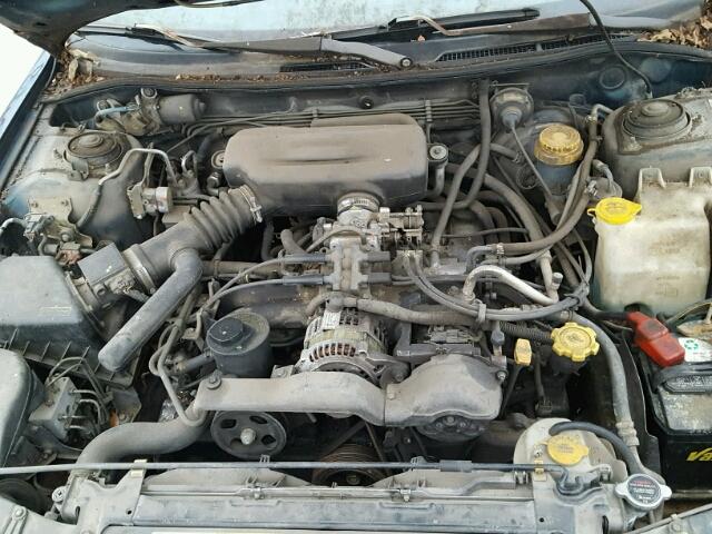 4S3BD4354V6200475 - 1997 SUBARU LEGACY L GREEN photo 7