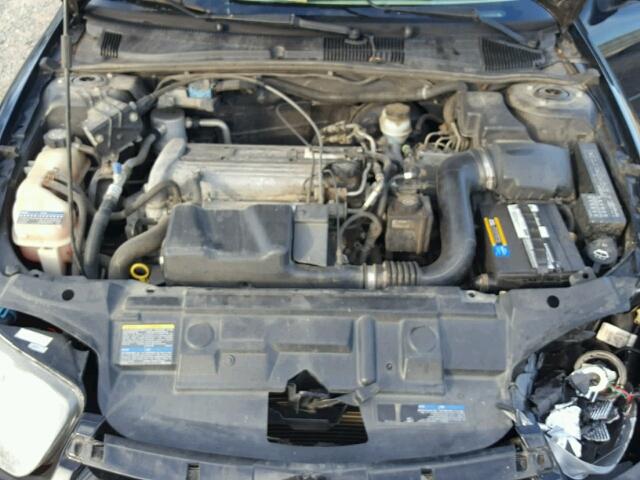 1G1JF12F457153658 - 2005 CHEVROLET CAVALIER L BLACK photo 7