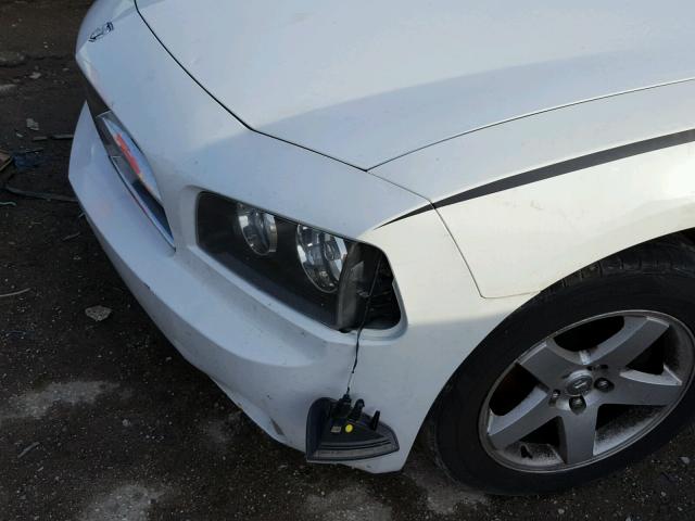 2B3CA3CV8AH309717 - 2010 DODGE CHARGER SX WHITE photo 10