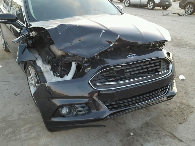 3FA6P0K93ER311386 - 2014 FORD FUSION TIT BLACK photo 9