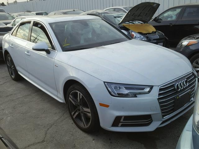 WAULMAF44HA157292 - 2017 AUDI A4 ULTRA P WHITE photo 1