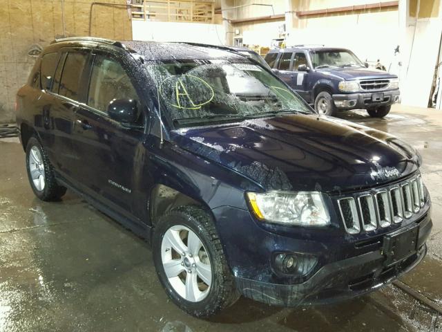 1J4NF1FBXBD154949 - 2011 JEEP COMPASS SP BLUE photo 1