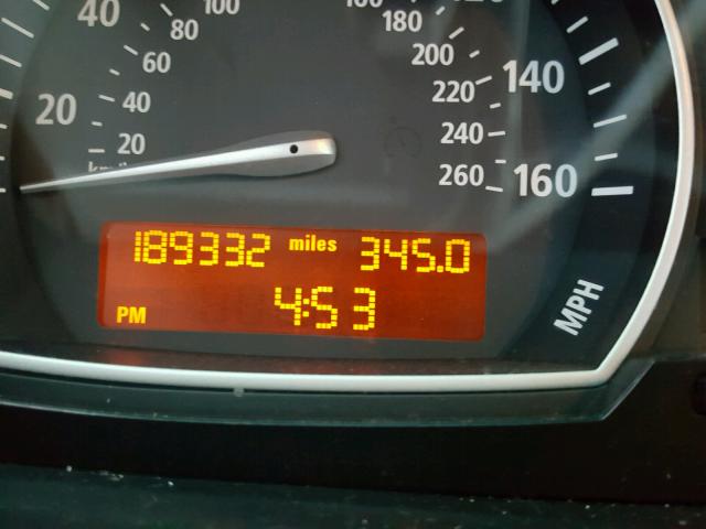 WBXPC93457WF18675 - 2007 BMW X3 3.0SI BLACK photo 8