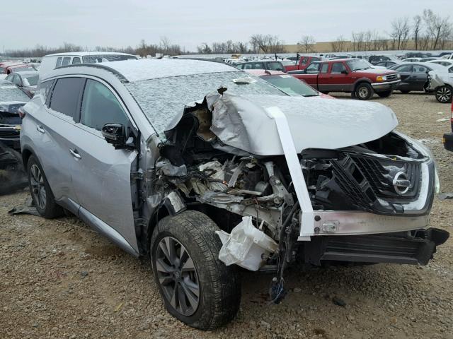 5N1AZ2MH9HN114160 - 2017 NISSAN MURANO S SILVER photo 1