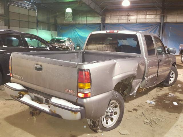 1GTEC19Z66Z294612 - 2006 GMC NEW SIERRA GRAY photo 4