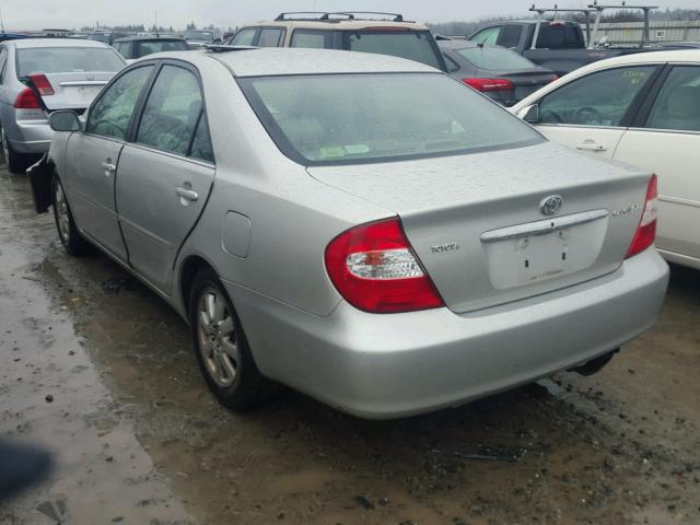 4T1BE30K03U761472 - 2003 TOYOTA CAMRY LE SILVER photo 3