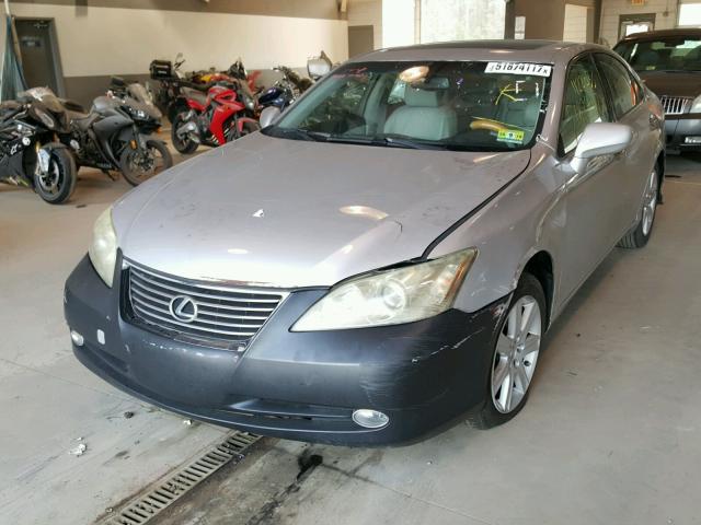 JTHBJ46G882255821 - 2008 LEXUS ES 350 SILVER photo 2