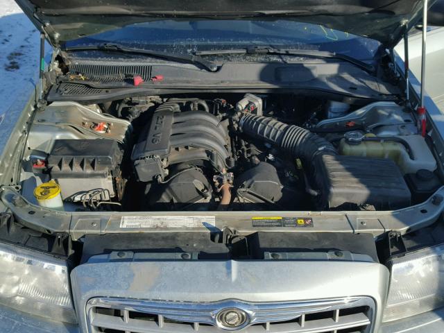 2C3KA43R66H413718 - 2006 CHRYSLER 300 GREEN photo 7