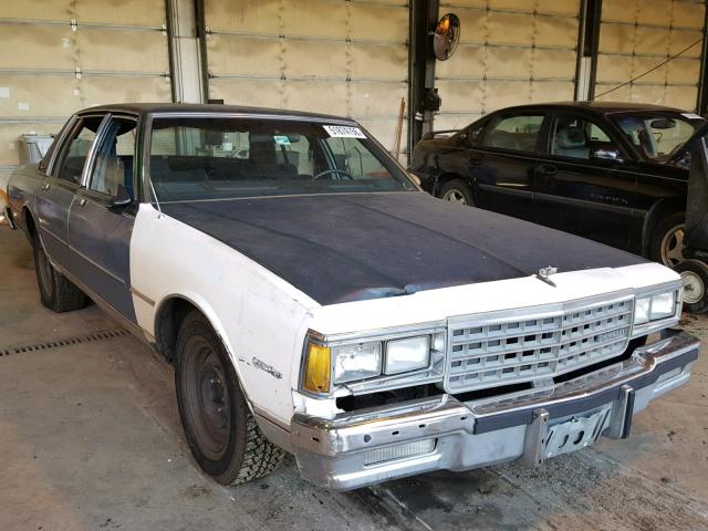 1G1BN69H8G9114848 - 1986 CHEVROLET CAPRICE CL BLUE photo 1