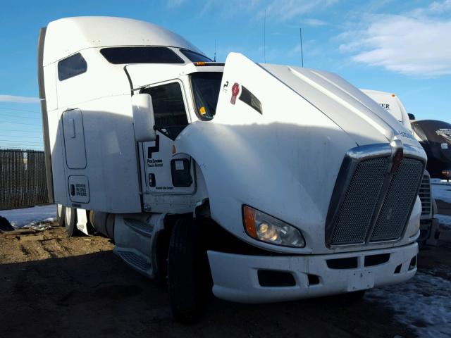 1XKADP9X7EJ391655 - 2014 KENWORTH CONSTRUCTI WHITE photo 1