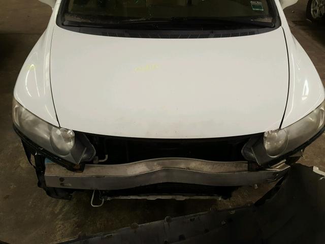 JHMFA36236S009885 - 2006 HONDA CIVIC HYBR WHITE photo 7