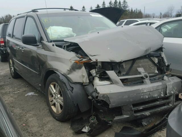 2D4RN4DEXAR258879 - 2010 DODGE GRAND CARA GRAY photo 1