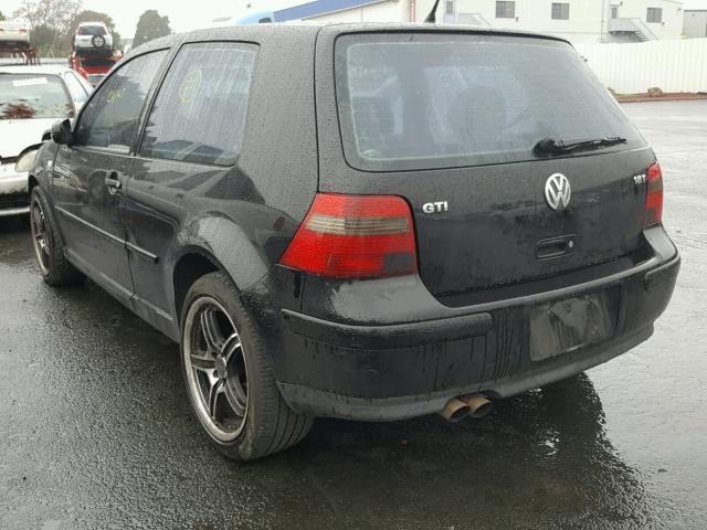 9BWDE61J934033899 - 2003 VOLKSWAGEN GTI BLACK photo 3