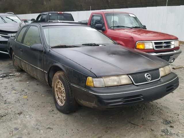 1MEPM624XPH636523 - 1993 MERCURY COUGAR XR7 BLACK photo 1