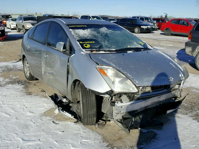 JTDKB22U440045141 - 2004 TOYOTA PRIUS SILVER photo 1