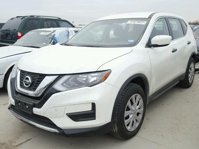 JN8AT2MT4HW139105 - 2017 NISSAN ROGUE S WHITE photo 2