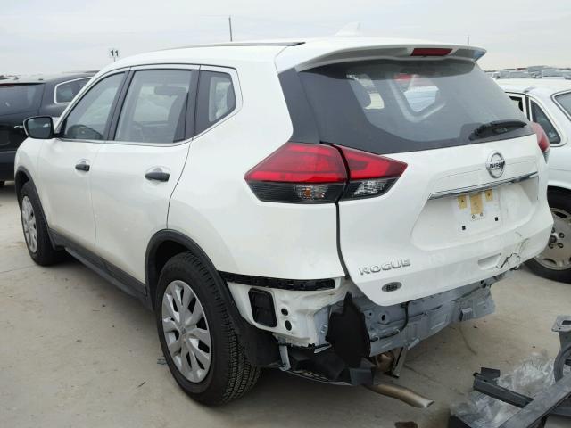 JN8AT2MT4HW139105 - 2017 NISSAN ROGUE S WHITE photo 3