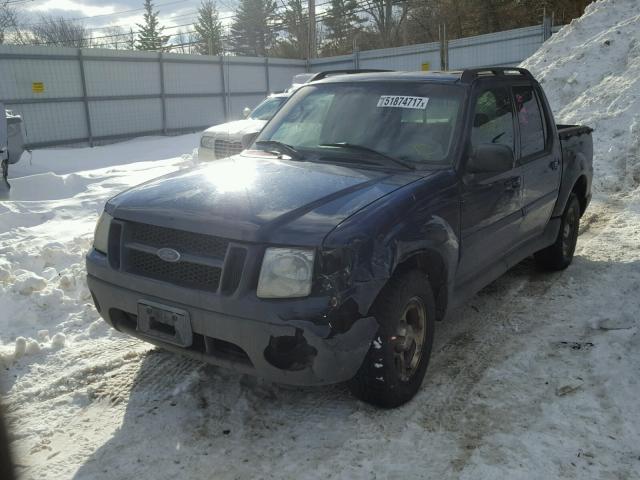 1FMZU67K44UA27573 - 2004 FORD EXPLORER S BLUE photo 2