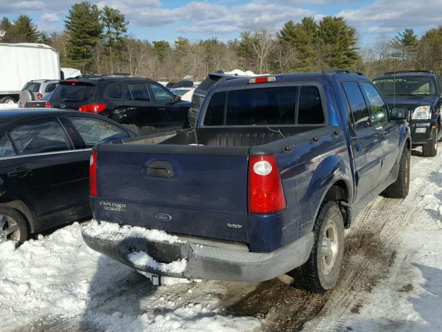 1FMZU67K44UA27573 - 2004 FORD EXPLORER S BLUE photo 4