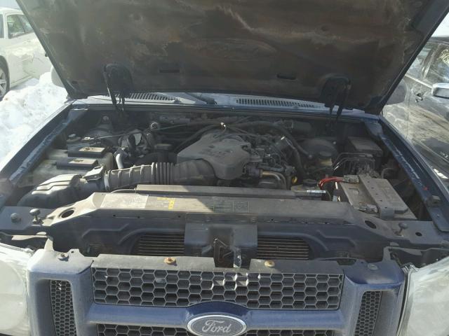 1FMZU67K44UA27573 - 2004 FORD EXPLORER S BLUE photo 7