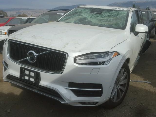 YV4A22PK2H1149014 - 2017 VOLVO XC90 T6 WHITE photo 2