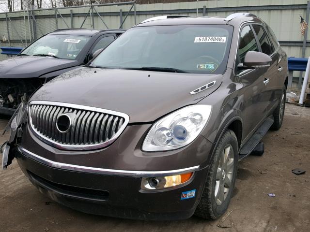 5GAEV23D49J207453 - 2009 BUICK ENCLAVE CX BROWN photo 2