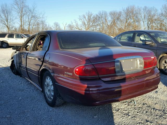 1G4HP54K01U115338 - 2001 BUICK LESABRE CU MAROON photo 3