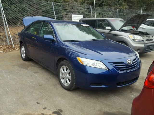 4T1BK46K37U052370 - 2007 TOYOTA CAMRY NEW BLUE photo 1