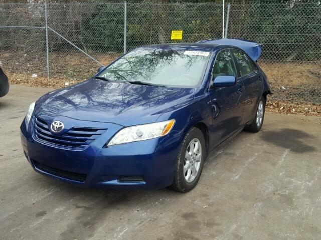 4T1BK46K37U052370 - 2007 TOYOTA CAMRY NEW BLUE photo 2