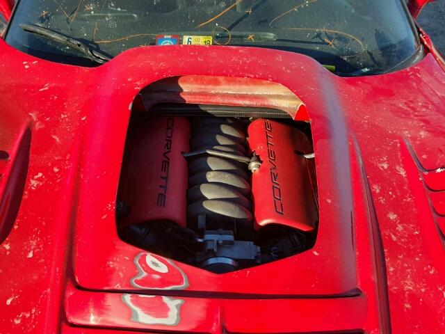 1G1YY12G4X5126377 - 1999 CHEVROLET CORVETTE RED photo 7