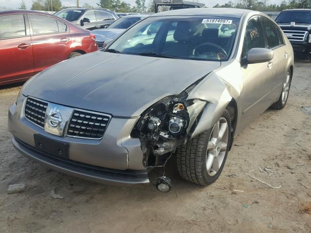 1N4BA41EX4C856620 - 2004 NISSAN MAXIMA SE BEIGE photo 2