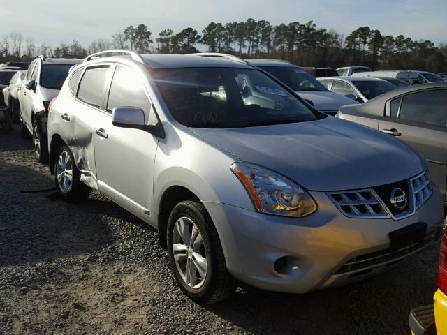 JN8AS5MTXCW280306 - 2012 NISSAN ROGUE S SILVER photo 1