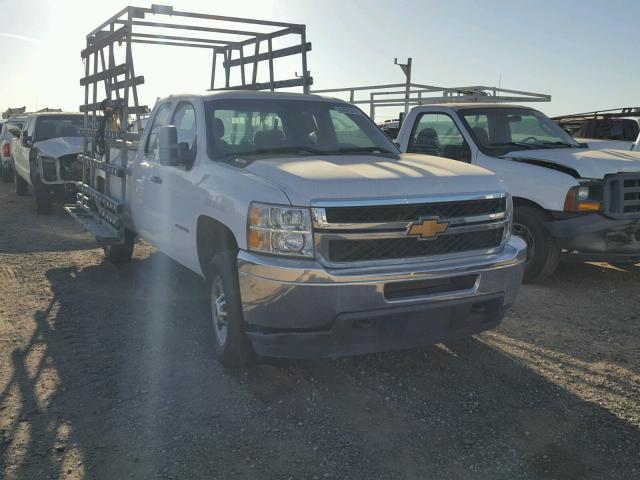 1GC2CVCG6DZ156602 - 2013 CHEVROLET SILVERADO WHITE photo 1