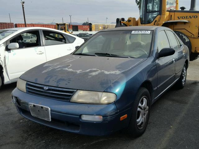 1N4BU31DXTC170326 - 1996 NISSAN ALTIMA XE TEAL photo 2